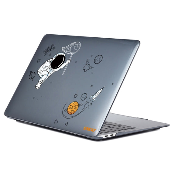 ENKAY Hat-Prince Spaceman Pattern Laotop Protective Crystal Case for MacBook Pro 16.2 inch A2485 2021/A2880 2023 (Spaceman No.2)