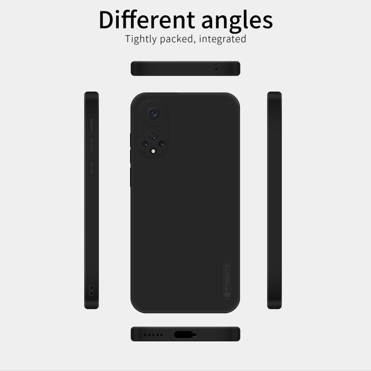 For Huawei nova 9 PINWUYO Liquid Silicone TPU Phone Case(Blue)