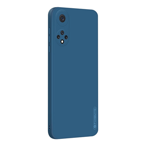 For Huawei nova 9 PINWUYO Liquid Silicone TPU Phone Case(Blue)
