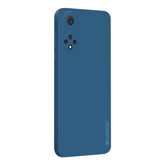 For Huawei nova 9 PINWUYO Liquid Silicone TPU Phone Case(Blue)
