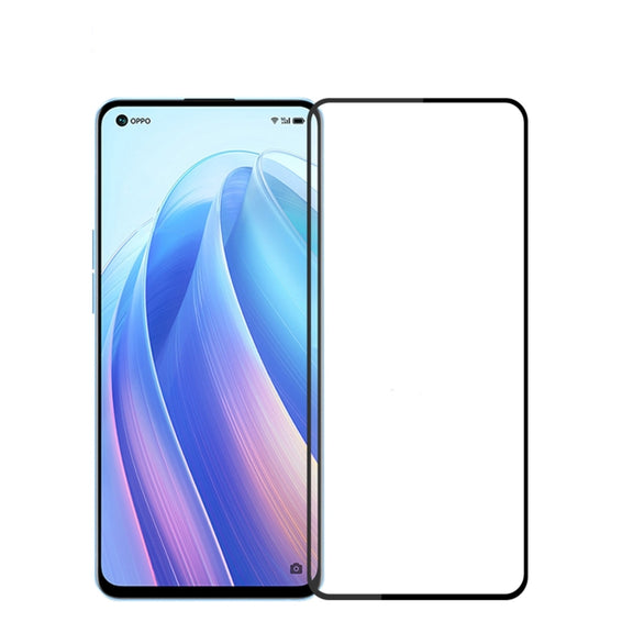 For OPPO Reno7 Pro 5G PINWUYO 9H 2.5D Full Screen Tempered Glass Film(Black)