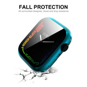 For Apple Watch Series 8 / 7 41mm ENKAY Hat-Prince Electroplated TPU Case(Silver) - Watch Cases by ENKAY