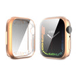 For Apple Watch Series 8 / 7 45mm ENKAY Hat-Prince Electroplated TPU Case(Rose Gold) - Watch Cases by ENKAY