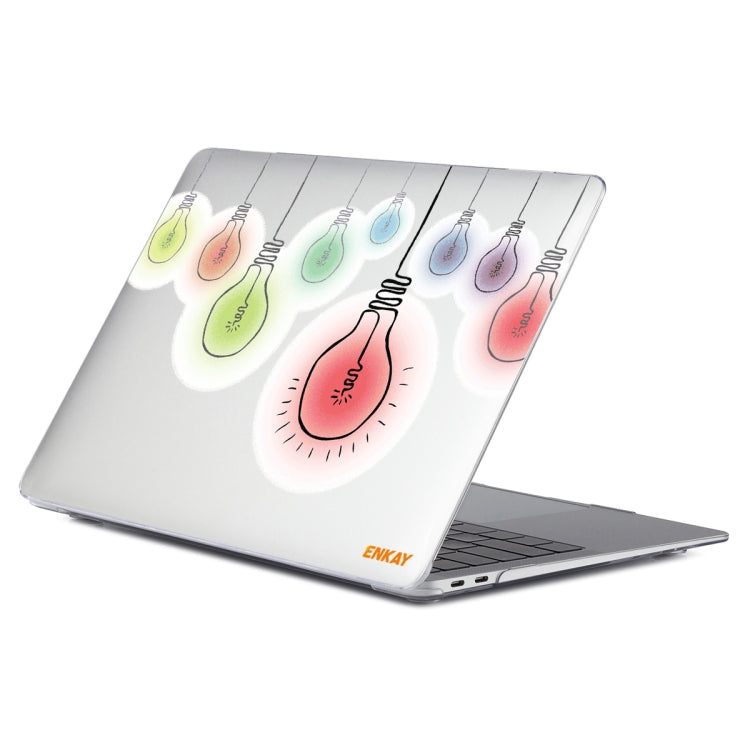 ENKAY Hat-Prince Forest Series Pattern Laotop Protective Crystal Case for MacBook Pro 16.2 inch A2485 2021/A2880 2023(Bulb Pattern)