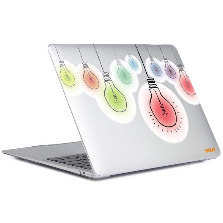 ENKAY Hat-Prince Forest Series Pattern Laotop Protective Crystal Case for MacBook Pro 16.2 inch A2485 2021/A2880 2023(Bulb Pattern)