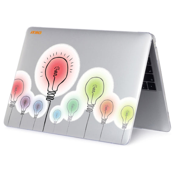 For MacBook Air 13.3 inch A2179 / A2337 ENKAY Hat-Prince Forest Series Pattern Laotop Protective Crystal Case(Bulb Pattern)