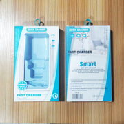 PD03 20W PD3.0 + QC3.0 USB Charger with USB to 8 Pin Data Cable, US Plug(White)