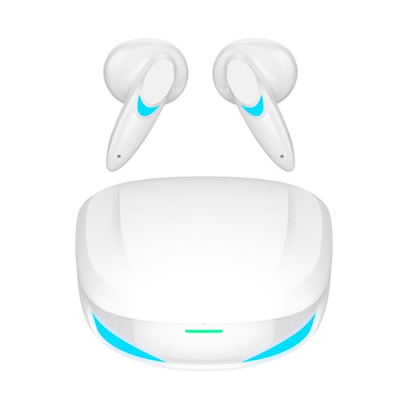 G10 TWS 5.2 Binaural True Stereo Touch Game Bluetooth Earphone(White)