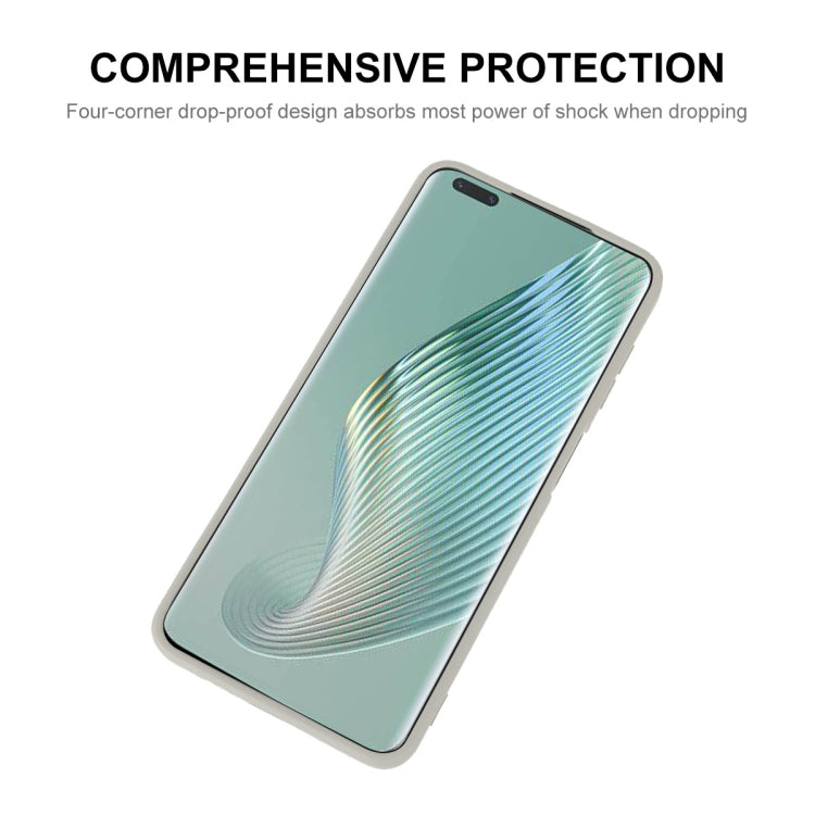 For Honor Magic5 Pro ENKAY Liquid Silicone Soft Shockproof Phone Case(Light Green)