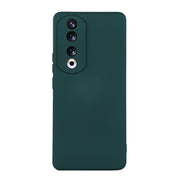 For Honor 90 ENKAY Liquid Silicone Soft Shockproof Phone Case(Dark Green)