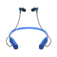 JG4 Flashing LED Neck-mounted Stereo Bluetooth Wireless Earphone(Blue) - Neck-mounted Earphone by PMC TechLife | Online Shopping South Africa | PMC TechLife