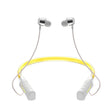 JG4 Flashing LED Neck-mounted Stereo Bluetooth Wireless Earphone(White) - Neck-mounted Earphone by PMC TechLife | Online Shopping South Africa | PMC TechLife