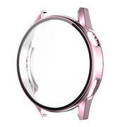 For Huawei Watch GT 3 42mm ENKAY PC Frame + Tempered Glass Protector Composite Case(Pink) - Watch Cases by ENKAY