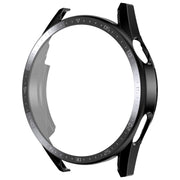 For Huawei Watch GT 3 46mm ENKAY Matte PC Frame + Tempered Glass Protector Case With Scale(Black)