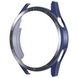 For Huawei Watch GT 3 46mm ENKAY Matte PC Frame + Tempered Glass Protector Case With Scale(Dark Blue)
