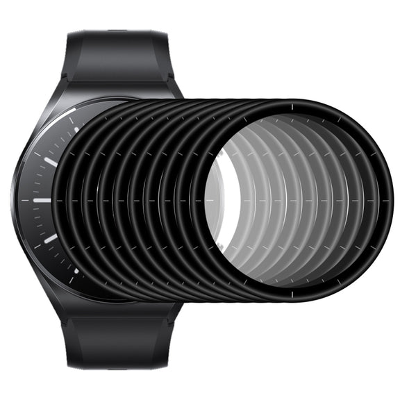 10 PCS For Xiaomi Watch S1 ENKAY Hat-Prince 3D Full Coverage Soft PC Edge + PMMA HD Protector Film