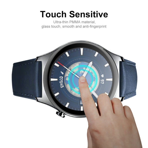 10 PCS For Honor Watch GS 3 ENKAY Full Coverage Soft Curved PC Edge + PMMA HD Protector Film