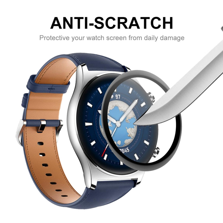 10 PCS For Honor Watch GS 3 ENKAY Full Coverage Soft Curved PC Edge + PMMA HD Protector Film