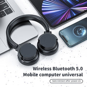 A53 TWS HIFI Stereo Wireless Bluetooth Gaming Headset with Mic(Blue)