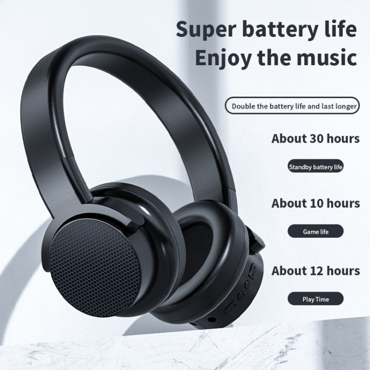 A53 TWS HIFI Stereo Wireless Bluetooth Gaming Headset with Mic(White)