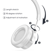 A53 TWS HIFI Stereo Wireless Bluetooth Gaming Headset with Mic(White)