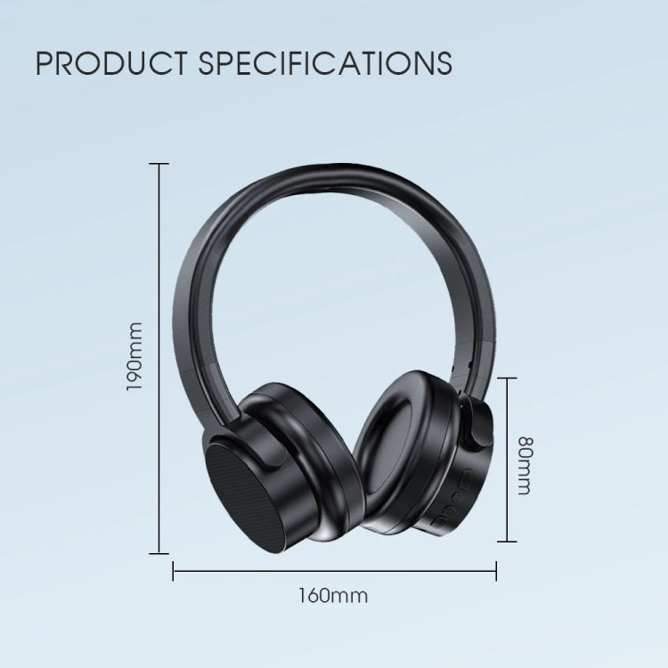 A53 TWS HIFI Stereo Wireless Bluetooth Gaming Headset with Mic(White)