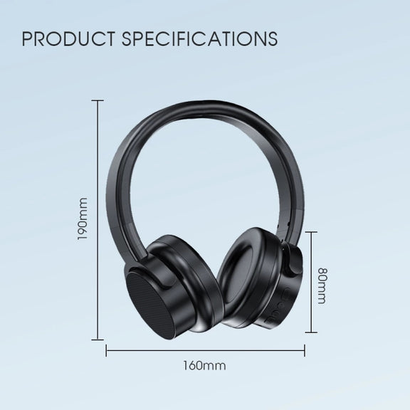 A53 TWS HIFI Stereo Wireless Bluetooth Gaming Headset with Mic(White)