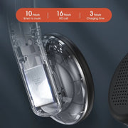 A50 Bass Stereo Wireless Bluetooth HIFI Headset with Mic(White)