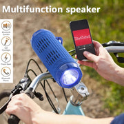 T&G TG312 LED Outdoor Portable Multifunctional Wireless Bluetooth Speaker(Red)
