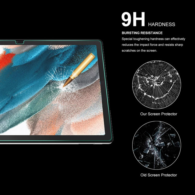 1 PCS For Samsung Galaxy Tab A8 10.5 2021 ENKAY 0.33mm Explosion-proof Tempered Glass Tablet Film