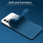 For Meizu 18 / 18S PINWUYO Liquid Silicone TPU Phone Case(Blue)