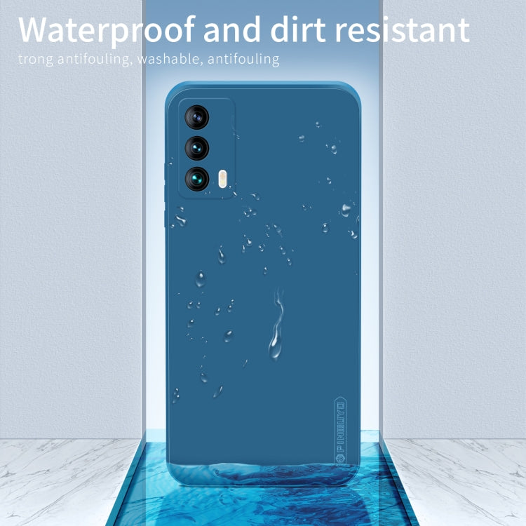 For Meizu 18 / 18S PINWUYO Liquid Silicone TPU Phone Case(Blue)