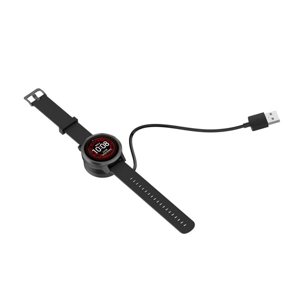 Compatible with Garmin Venu Sq 2 Integrated Watch Charger With Data Transmission Function(Black)