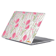 ENKAY Flower Series Pattern Laotop Protective Crystal Case For MacBook Air 13.3 inch A1932 / A2179 / A2337(Tulips)