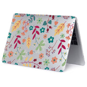 ENKAY Flower Series Pattern Laotop Protective Crystal Case for MacBook Pro 16 inch A2141(Spring)