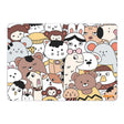 ENKAY Animal Series Pattern Laotop Protective Crystal Case For MacBook Pro 13.3 inch A1706 / A1708 / A1989 / A2159(Animals No.1) - MacBook Pro Cases by ENKAY | Online Shopping South Africa | PMC TechLife | Buy Now Pay Later Mobicred