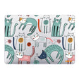 ENKAY Animal Series Pattern Laotop Protective Crystal Case For MacBook Pro 14.2 inch A2442 2021/A2779 2023(Thin Cat) - MacBook Pro Cases by ENKAY | Online Shopping South Africa | PMC TechLife | Buy Now Pay Later Mobicred