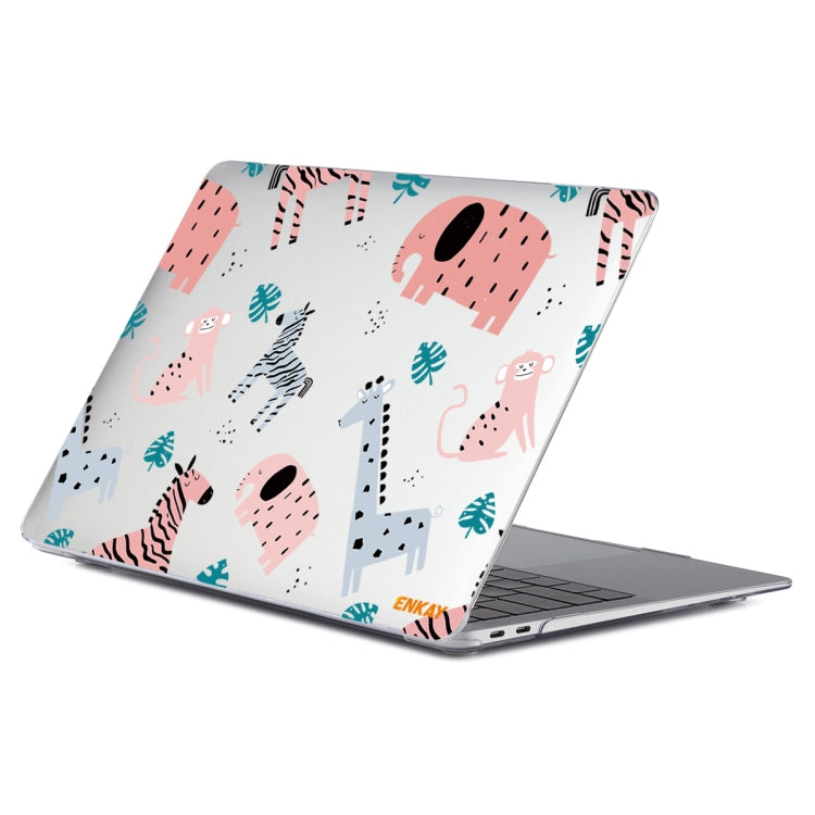 ENKAY Animal Series Pattern Laotop Protective Crystal Case For MacBook Pro 15.4 inch A1707 / A1990(Animals No.2)