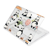 ENKAY Animal Series Pattern Laotop Protective Crystal Case For MacBook Pro 15.4 inch A1707 / A1990(Panda)