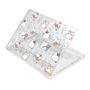 ENKAY Animal Series Pattern Laotop Protective Crystal Case For MacBook Pro 16 inch A2141(Cute Cat)