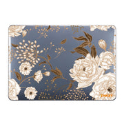 ENKAY Vintage Pattern Series Laotop Protective Crystal Case For MacBook Pro 13.3 inch A1706 / A1708 / A1989 / A2159(Golden Peony)