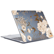 ENKAY Vintage Pattern Series Laotop Protective Crystal Case For MacBook Pro 13.3 inch A1706 / A1708 / A1989 / A2159(Golden Peony)
