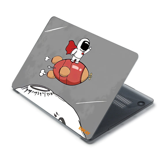 ENKAY Star Series Pattern Laotop Protective Crystal Case For MacBook Pro 13.3 inch A1706 / A1708 / A1989 / A2159(Rocket Astronaut)
