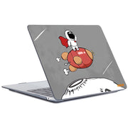 ENKAY Star Series Pattern Laotop Protective Crystal Case For MacBook Pro 13.3 inch A1706 / A1708 / A1989 / A2159(Rocket Astronaut)