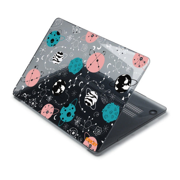 ENKAY Star Series Pattern Laotop Protective Crystal Case For MacBook Pro 13.3 inch A2251 / A2289 / A2338 2020(Geometric Planet)