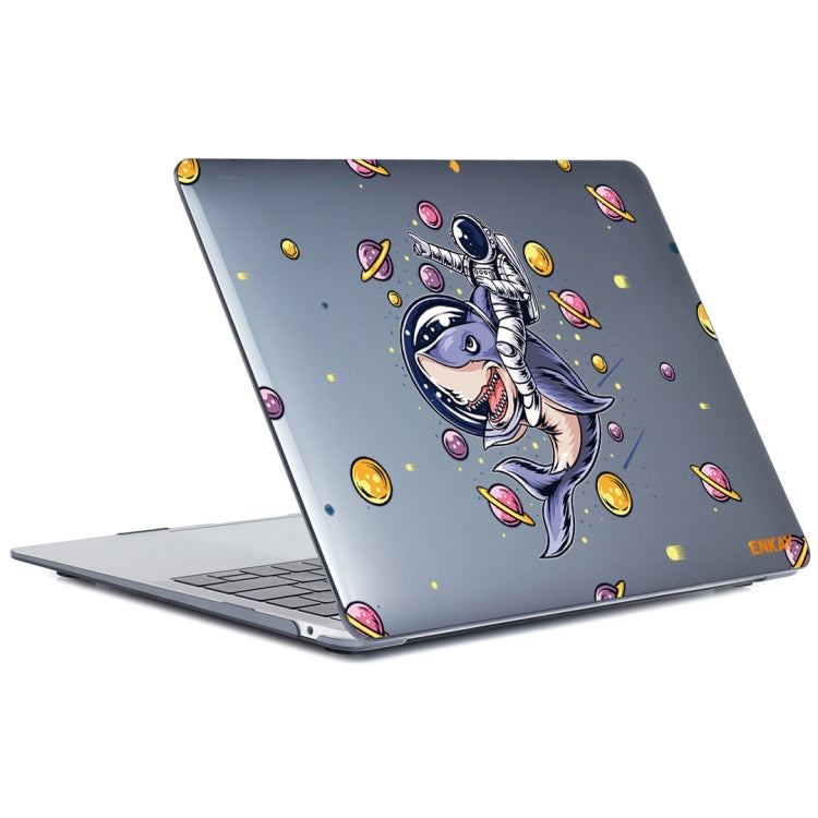ENKAY Star Series Pattern Laotop Protective Crystal Case For MacBook Pro 14.2 inch A2442 (2021)(Shark Astronaut)