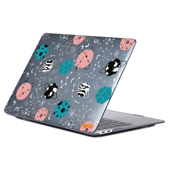 ENKAY Star Series Pattern Laotop Protective Crystal Case For MacBook Pro 16 inch A2141(Geometric Planet)