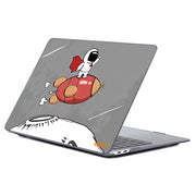 ENKAY Star Series Pattern Laotop Protective Crystal Case For MacBook Pro 16.2 inch A2485 2021/A2880 2023(Rocket Astronaut)