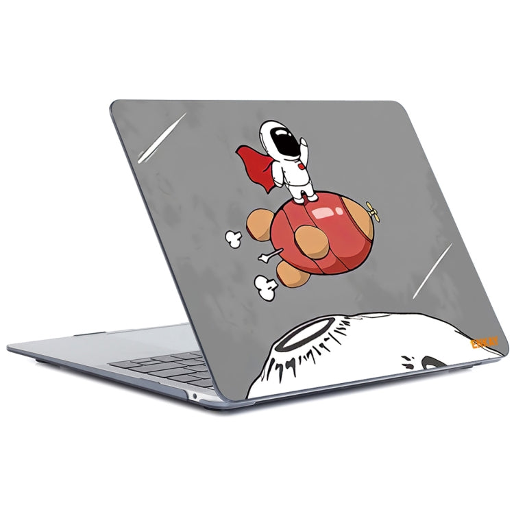 ENKAY Star Series Pattern Laotop Protective Crystal Case For MacBook Pro 16.2 inch A2485 2021/A2880 2023(Rocket Astronaut)