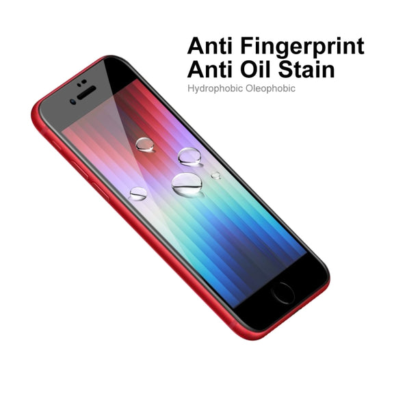 For iPhone SE 2022 / SE 2020 / 8 / 7 ENKAY Full Glue 6D Tempered Glass Anti-scratch Film